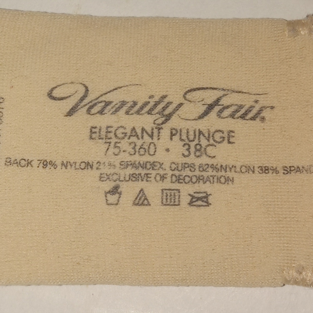 Vanity fair Elegant Plunge 38C - Picture 8 of 8